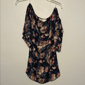 Floral Off-Shoulder Women's Top